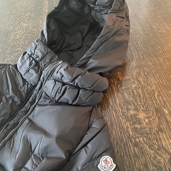 Moncler girls Hooded Puffer Coat - Picture 3 of 6